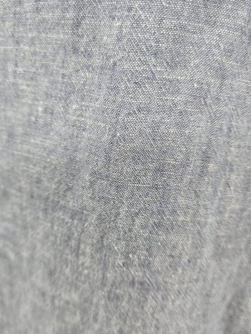 Tenth + Ocean Blue Washable Linen/Cotton Blend Men's Short Sleeve Button Down XL - Picture 9 of 10